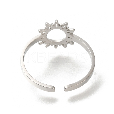 304 Stainless Steel Rings for Women RJEW-S238-03P-1