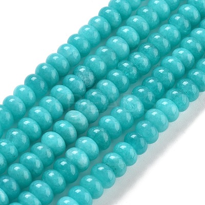 Natural White Jade Beads Strands G-E507-01U-1