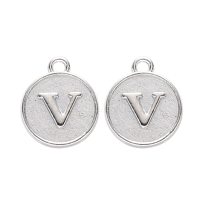 Alloy Pendant Cabochon Settings PALLOY-N156-01V-P-1