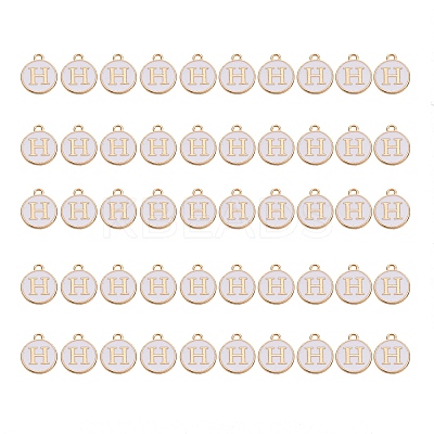 Golden Plated Alloy Charms ENAM-SZ0001-25A-H-1