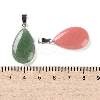 Synthetic Noctilucent Stone/Luminous Stone Pendants G-Z054-06B-1