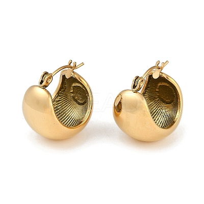 304 Stainless Steel Hoop Earrings EJEW-D282-04G-01-1