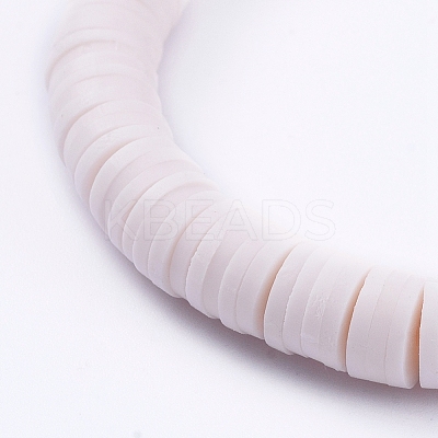 Handmade Polymer Clay Heishi Beads Stretch Bracelets BJEW-JB05086-1