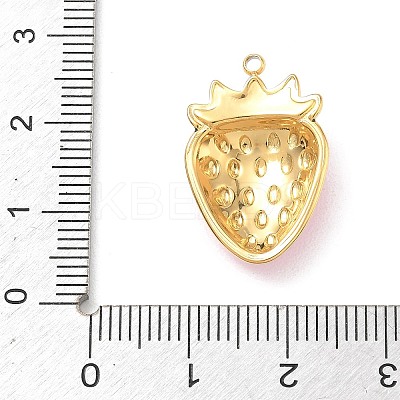 304 Stainless Steel Enamel Pendants STAS-F360-14G-02-1