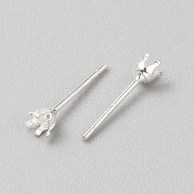 925 Sterling Silver Earrings Findings LS-FIND-WH0152-680A-1
