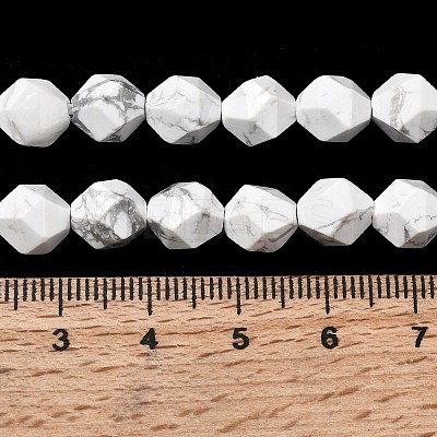 Natural Howlite Beads Strands G-Z119-A43-02-1