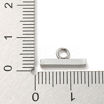 Non-Tarnish 304 Stainless Steel Charms STAS-Q310-08P-1