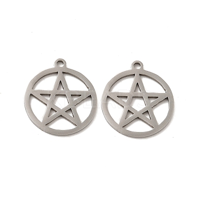 Non-Tarnish 201 Stainless Steel Pendants STAS-K251-072P-1