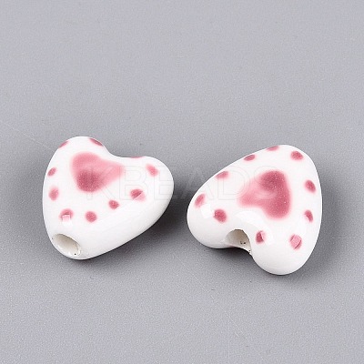 Handmade Porcelain Beads PORC-Q005-11D-1