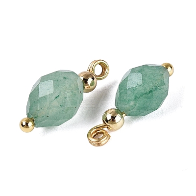 Natural Green Aventurine Pendants GG-N004-02G-03-1
