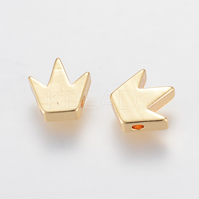Brass Beads for Jewelry Craft Making KK-T014-12G-1