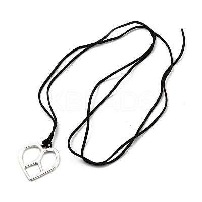 Alloy Pendant Necklaces LS-NJEW-K261-09E-AS-1