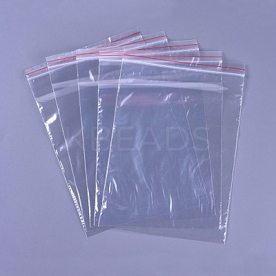 Plastic Resealable Packaging Bags OPP-Q001-15x22cm-1