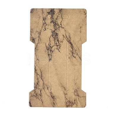 Kraft Paper Hair Clip Display Cards DIY-B061-06A-03-1