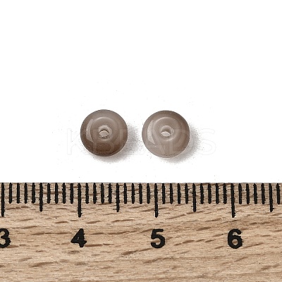 Baking Paint Imitation Jade Glass Beads DGLA-C005-A01-3x6mm-06-1