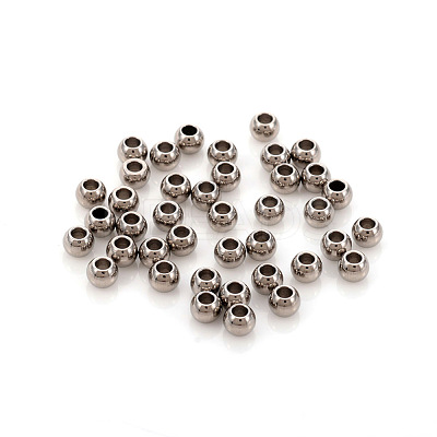 Non-Tarnish 304 Stainless Steel Spacer Beads STAS-L244-09C-P-1