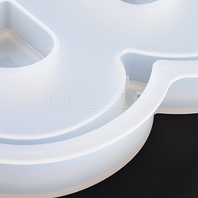 Letter-shaped Food Grade Money Box Silicone Molds DIY-D072-01GP-02-1