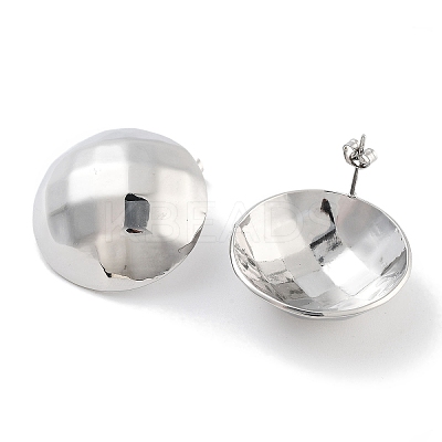 Non-Tarnish 304 Stainless Steel Stud Earrings for Women EJEW-K283-02P-1