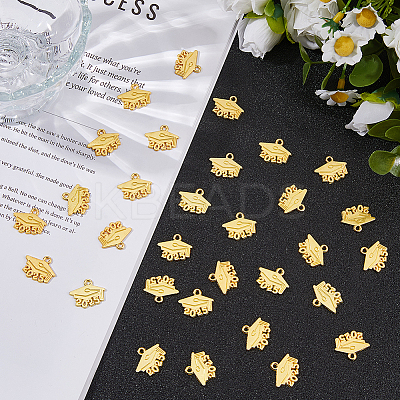 100Pcs Alloy Pendants FIND-DC0007-27G-1