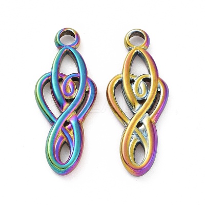 Ion Plating(IP) 304 Stainless Steel Pendants STAS-C003-13MC-1