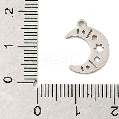 Non-Tarnish 304 Stainless Steel Pendants LS-STAS-S123-03P-04-1