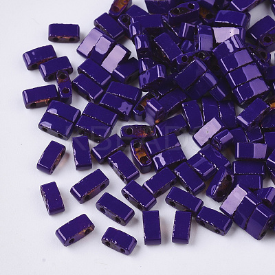2-Hole Glass Seed Beads SEED-S023-34B-02-1