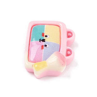 Cute Opaque Resin Cabochons RESI-L046-E05-1