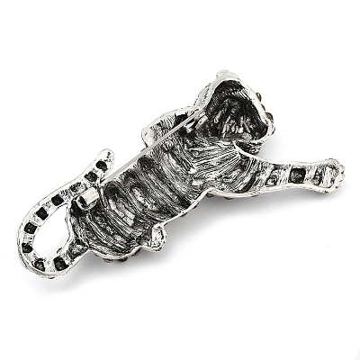 Alloy Rhinestone Brooches for Backpack Clothes JEWB-K007-05A-AS-1
