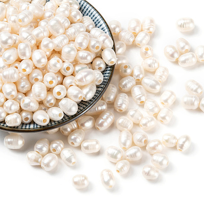 Grade B Natural Cultured Freshwater Pearl Beads LS-PEAR-P001-1-1