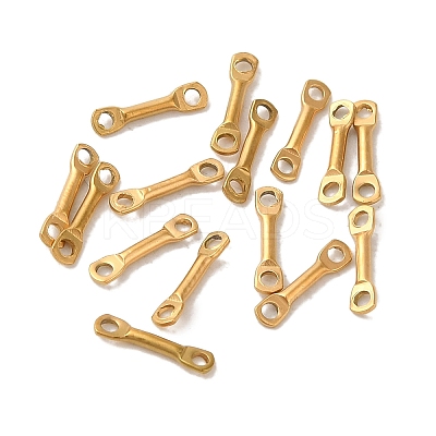 Ion Plating(IP) 304 Stainless Steel Connector Charms STAS-Q323-04A-G-1