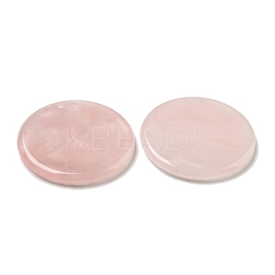 Natural Rose Quartz Pendants G-B071-01G-1