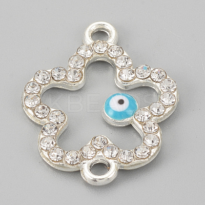 Alloy Rhinestone Links connectors ALRI-S170-05S-1