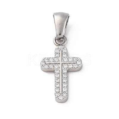 304 Stainless Steel Pendants STAS-L286-18P-1