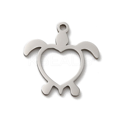 Non-Tarnish 201 Stainless Steel Pendants LS-STAS-E206-04P-03-1