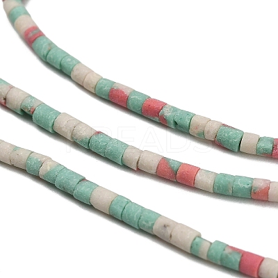 Dyed Synthetic Turquoise Beads Strands G-P594-01B-08-1