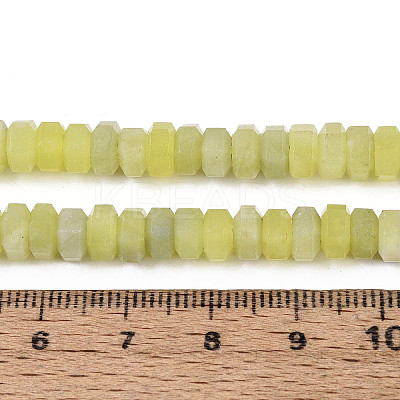 Natural Lemon Jade Beads Strands G-N357-14A-14-1