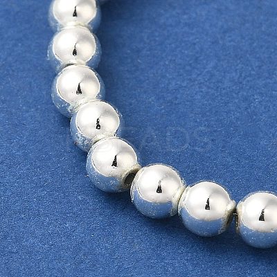 Electroplated Synthetic Magnetic Hematite Beads Strands G-I364-D01-S-1