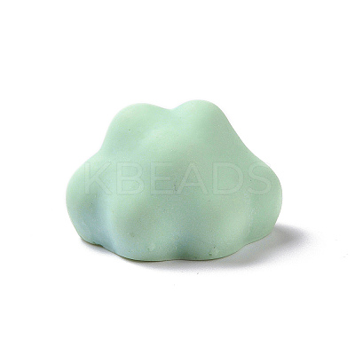 Cute Opaque Resin Cabochons RESI-L037-02G-1