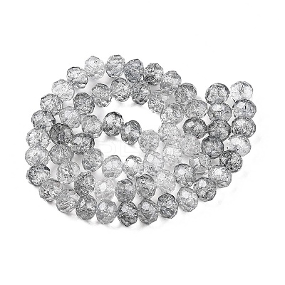 Transparent Glass Beads Strands GLAA-T023-6mm-A09-1