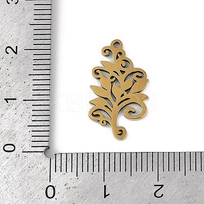 201 Stainless Steel Pendants STAS-Q329-02G-1