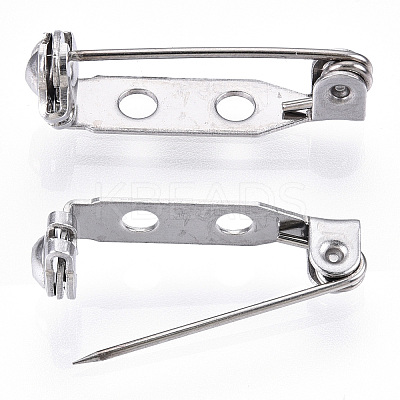 Non-Tarnish 304 Stainless Steel Pin Brooch Back Bar Findings LS-STAS-Q184-04B-1