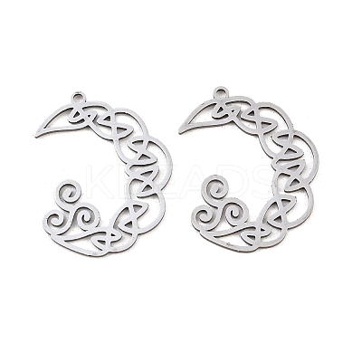 201 Stainless Steel Pendants STAS-I364-15P-1