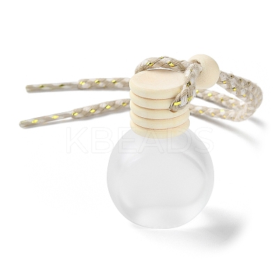Glass Perfume Bottles Air Freshener Diffuser Bottle Hanging Ornament LS-AJEW-P111-01D-1