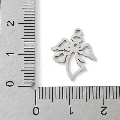 201 Stainless Steel Pendants STAS-S157-01E-P-1