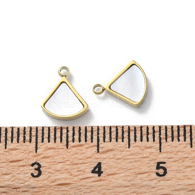 Ion Plating(IP) 304 Stainless Steel Charms STAS-Z099-02G-01-1