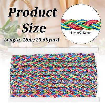 Filigree Corrugated Lace Ribbon OCOR-WH0080-65D-1