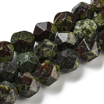 Natural Dragon Blood Beads Strands G-C085-A06-01-1