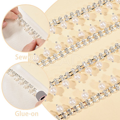 Iron Rhinestone Cup Chains DIY-GL0005-71-1