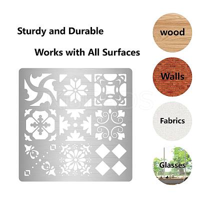 Stainless Steel Cutting Dies Stencils DIY-WH0238-058-1