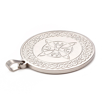 Non-Tarnish 304 Stainless Steel Pendants LS-STAS-P321-03P-1